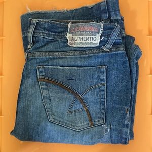 Z Cavaricci Wide Leg Y2K jeans